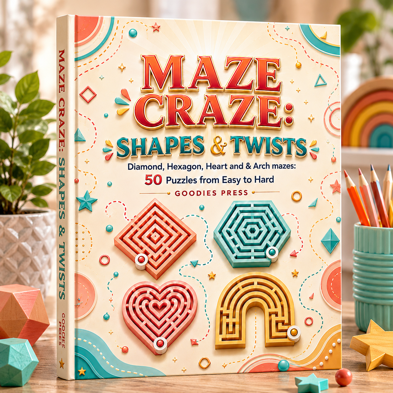 Maze Craze book mockup