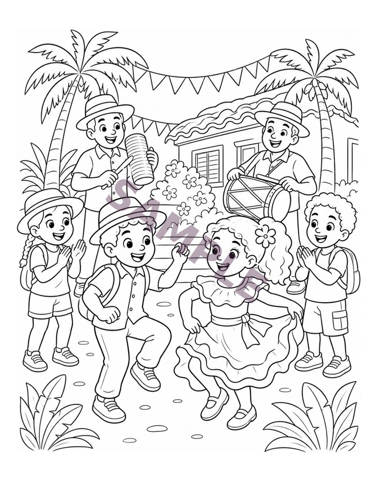 Little Explorers of Latin America interior sample page 1