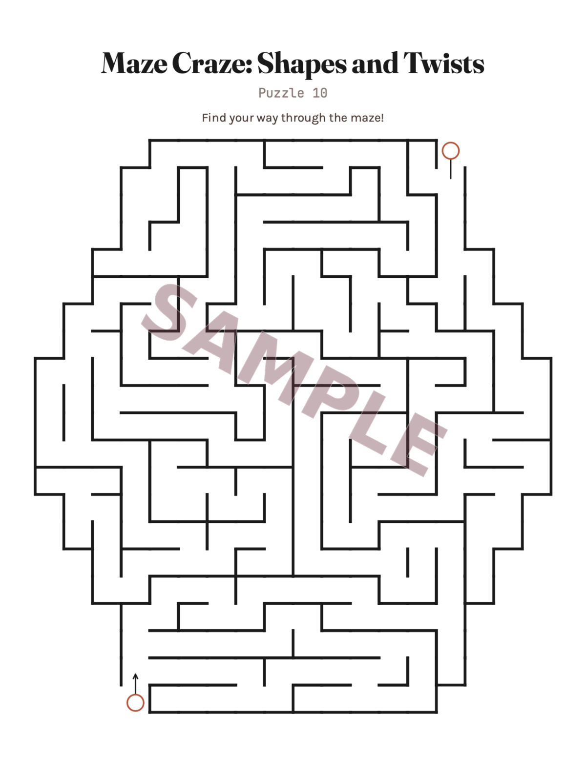 Maze Craze interior sample page 1