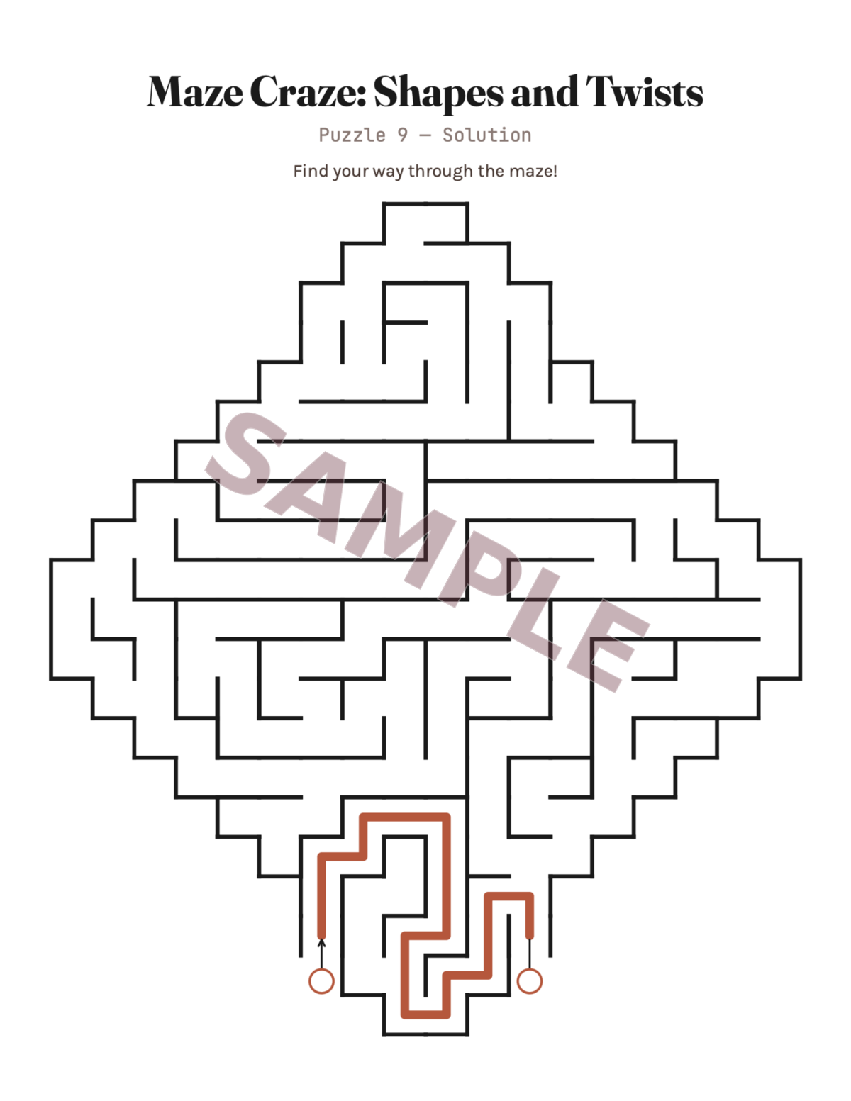 Maze Craze interior sample page 3
