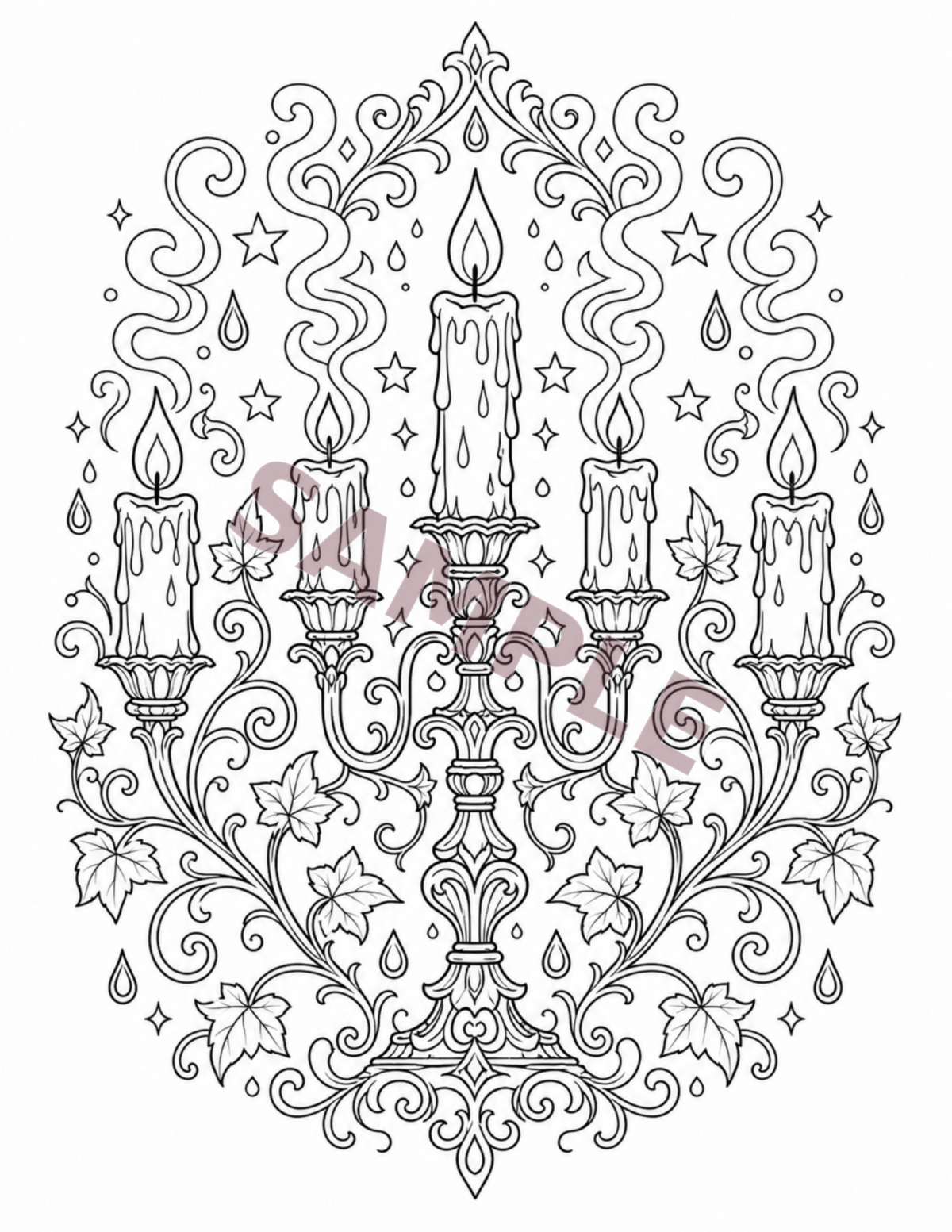 Midnight Symmetry interior sample page 1