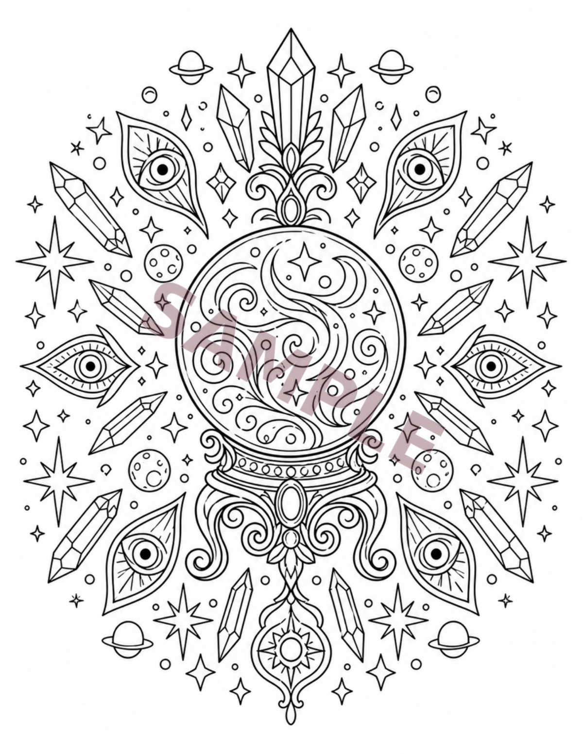 Midnight Symmetry interior sample page 3